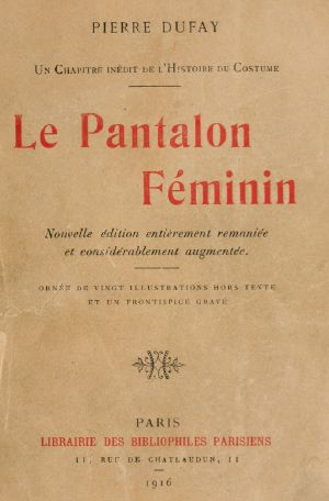 [Gutenberg 60589] • Le Pantalon Féminin